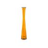 Candeliere in vetro riciclato colore ambra cm 51