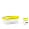 Dispenser cereali con coperchio dosatore 0,5 litri (colori assortiti)