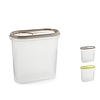 Dispenser cereali con coperchio dosatore 2 litri (colori assortiti)
