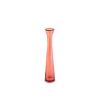 Candeliere in vetro riciclato colore rosa cm 40 Candeliere in vetro riciclato colore rosa cm 40