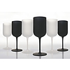 Set 6 calici colorati Oslo Masai Black Frosted
