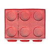 Stampo in silicone microforato forme coniche 6 posti cm 10 Formasil