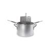 Cuocipasta professionale 3 spicchi in alluminio cm 36 Serie 7000