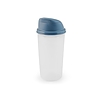 Shaker in plastica Domino blu 0,6 litri