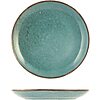 Set 6 piatti frutta in stoneware azzurro Reactive cm 20