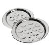 Piatto per lumache in acciaio inox
