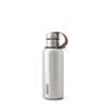 Borraccia termica in acciaio inox nero 500 ml