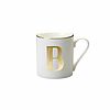 Tazza mug in porcellana lettera B