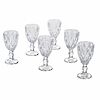 Set 6 bicchierini liquore trasparenti Prisma