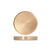Vassoio in acciaio inox oro cm 32