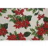 Tovaglia con trattamento antimacchia Stella di Natale cm 140x300