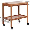Carrello porta vivande Newton noce