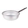 Padella in alluminio per mantecare spessore 5 mm cm 24