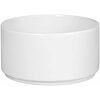 Set 6 coppette in porcellana Norway bianco cm 12