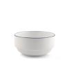 Set 6 coppette in porcellana Essence Blue cm 15
