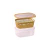 Contenitore per alimenti con cestello Aroma Keeper senape 4 litri