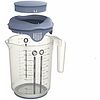 Brocca graduata con coperchio Fresh blu 1,5 litri
