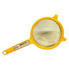 Colino giallo con rete in acciaio inox