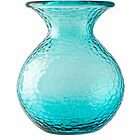 Vaso in vetro riciclato Paradise azzurro cm 24,5