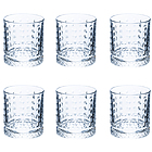 Set 6 bicchieri acqua Classic Rombi cl 40