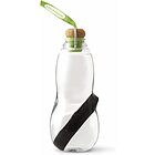 Bottiglia in tritan Eau Good con tappo in silicone e sughero e filtro a carbone attivo 800 ml lime