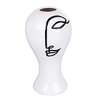 Vaso in ceramica design Vis a Vis cm 24