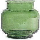 Vaso in vetro riciclato verde Hurricane