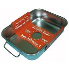 Rostiera rettangolare antiaderente in acciaio inox