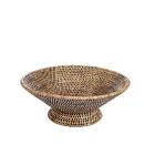 Alzata in rattan con piede cm 38