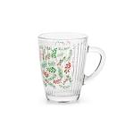 Tazza mug in vetro decorato Wildberry cc 300