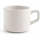 Set 24 tazze da tè in stoneware Stoccolma bianco