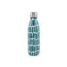 Bottiglia termica in acciaio inox green lines 0,5 litri