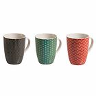 Set 3 tazze mug Geometric
