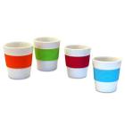 TAZZA MUG C/ANELLO SILICONE C110798 (AZ)