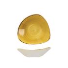 Coppa triangolare Stonecast Mustard Seed Yellow cm 23,5