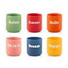 Set 12 bicchierini da caffè thè Vibes
