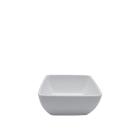 Set 6 coppette in melamina bianca cm 13x13