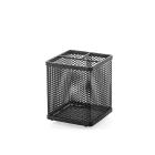 Porta posate in ferro nero Loft cm 9,5x9,5x12