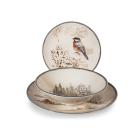 Servizio piatti in stoneware 18 pezzi Symphony