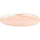 Set 6 piatti in vetro metallizzato Mush rosa cm 28