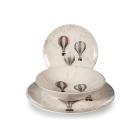 Servizio piatti in stoneware 18 pezzi Frosty Sky