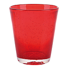 Set 6 bicchieri acqua Cancun Satin rosso 330 ml