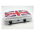 Fornello a gas 2 fuochi 5326 GP Union Jack Flag