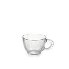 Set 6 tazzine da caffè in vetro Pearls Aurea