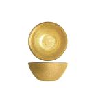 Set 6 ciotole bowl in vetro effetto glitter Regent Gold cm 15