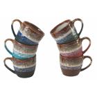 Set 6 tazzine da caffè in stoneware Country House