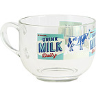 Tazza mug in vetro Milk 700ml