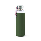 Glass Water Bottle verde