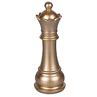 Torre scacchi decorativa in poliresina Chess oro