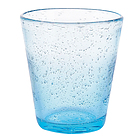 Set 6 bicchieri acqua Cancun Satin blu 330 ml